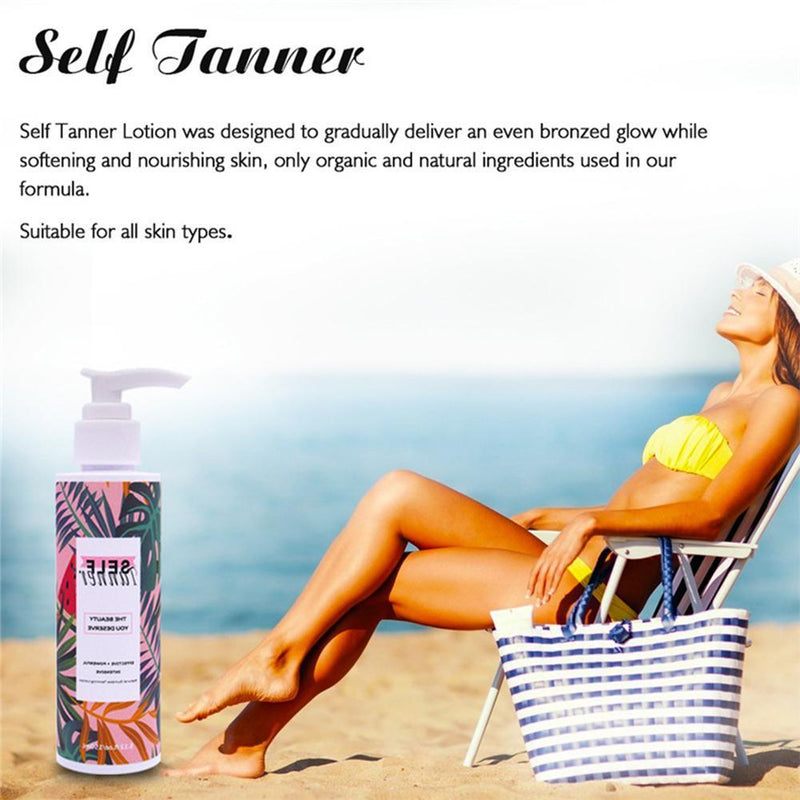 Sun-free Tanning Lotion Natural Bronze Body Lotion Tanning Tanning Cream