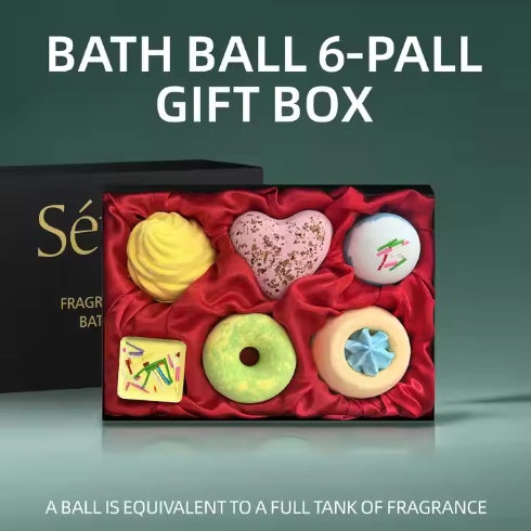 GIFT BOX Fragrance Bubble Bath Salt Set Long-lasting Refreshing Charming Bath Salt Fragrances Moisturizes Aromatic Bath Salt